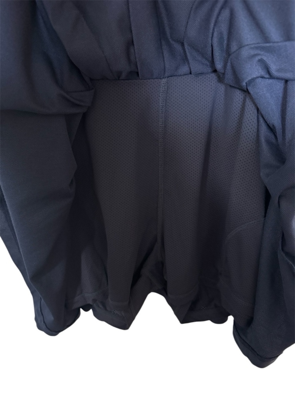 WeWoreWhat Navy Tennis Dress Zip Front Built-In Skort Size Small - Picture 3 of 6